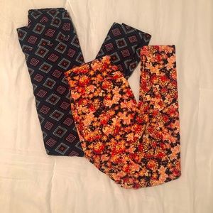 LuLaRoe leggings combo